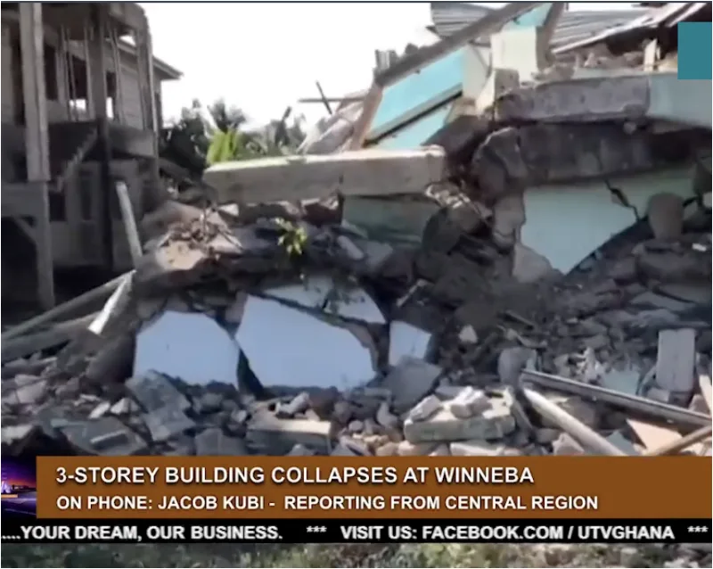 story building collapse winneba