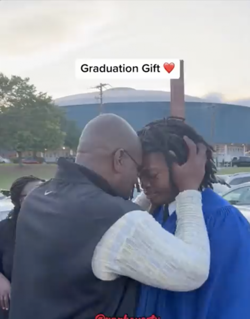 Father Surprises Son With A Dodge Car