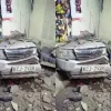 Subaru Driver crashes car Neighbor Bedroom