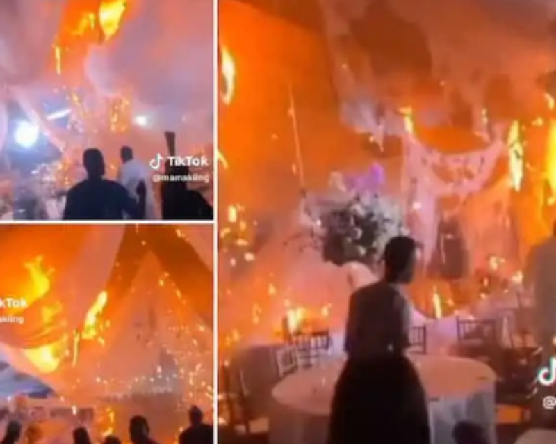 fire break wedding lagos