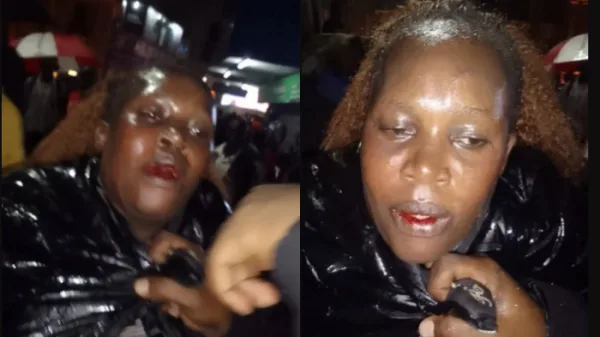 kenya woman beaten pickpocketing