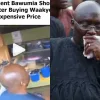 Bawumia shouts buying waakye
