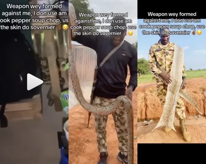 Ghana man killed snake soup