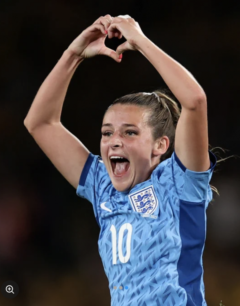 Lionesses of England first world cup final