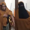 woman steal into hijab