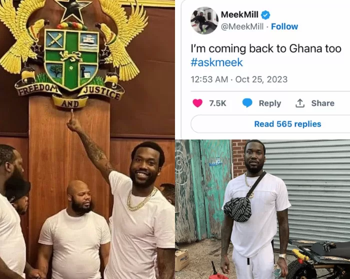 meek mill coming back to ghana
