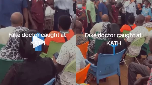 fake doctor caught at komfo anokye hospital