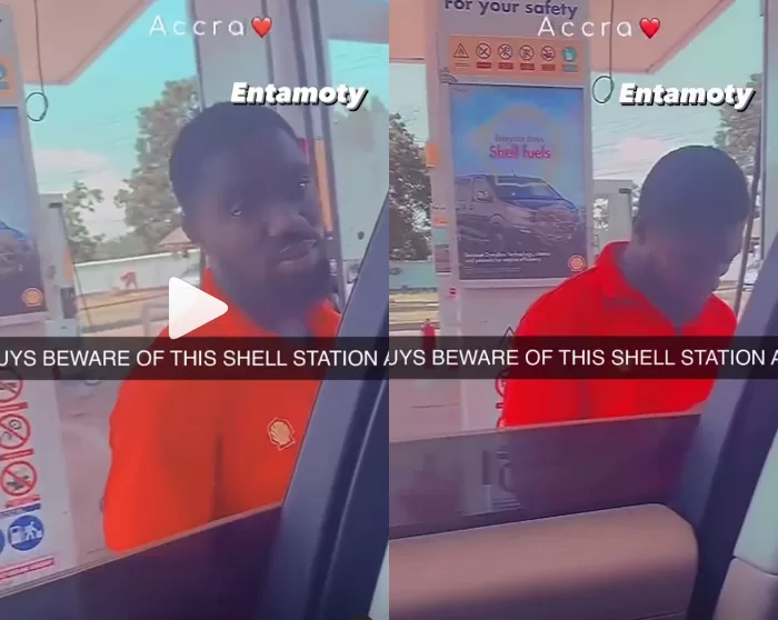 Customer Exposes Fuel Pump Attendant