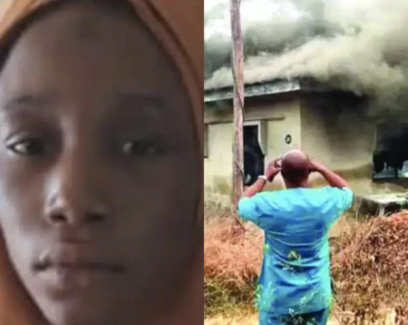 Woman Sets Husband House On Fire