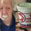 granddad ate bucket of paint mistake yogurt