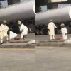 Old Man and Wife In Viral Video