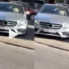 couple in benz