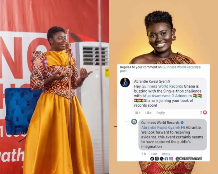 guinness world records react afua asantewaa effort