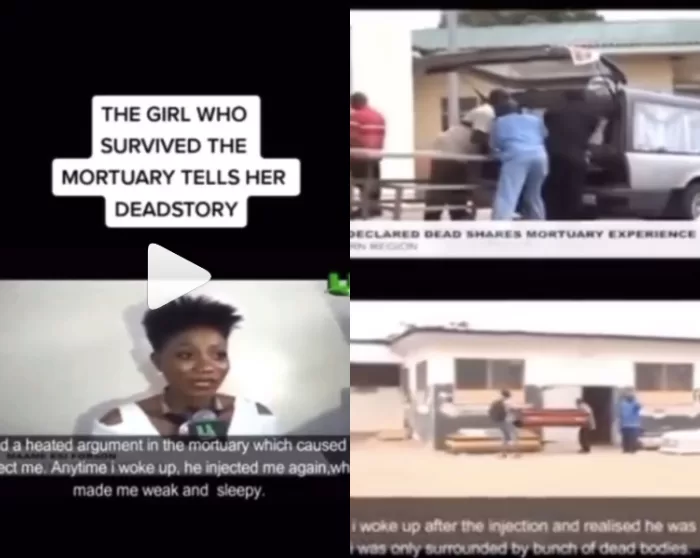 girl survived mortuary