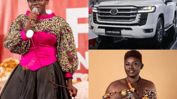 Afua Asantewaa Given Toyota Landcruiser