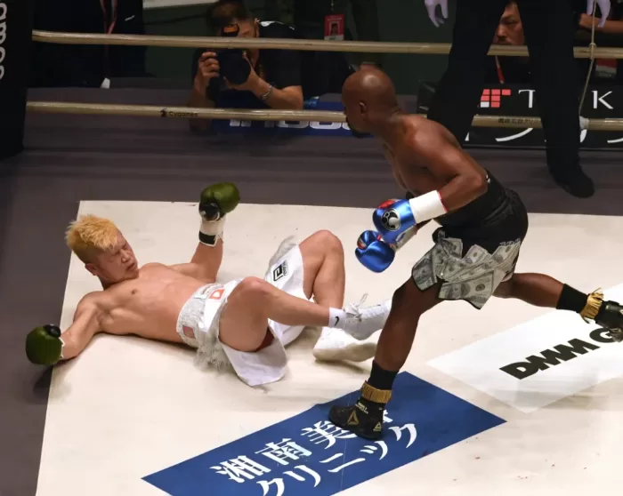 Floyd Mayweather vs Tenshin Nasukawa boxing
