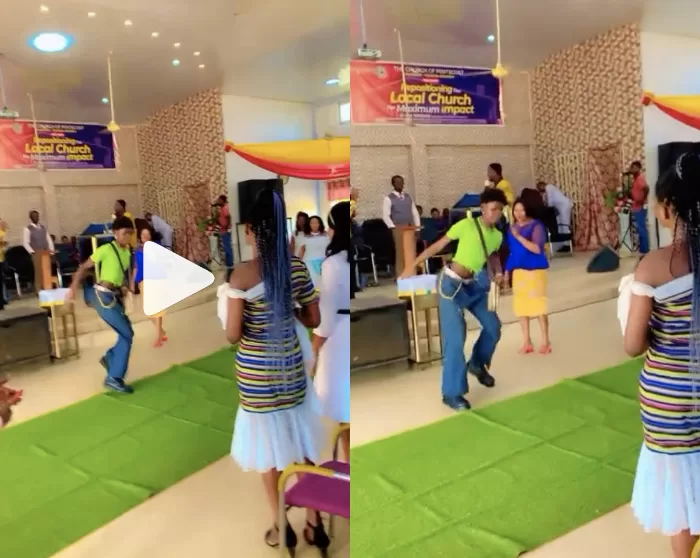 LGBTQ Boy Visits Pentecost Church With Crazy Dance