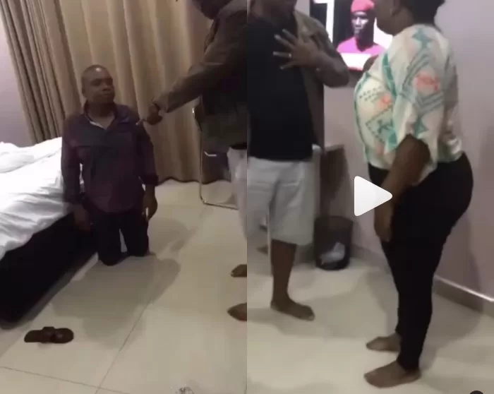 man catches wife best friend in bed