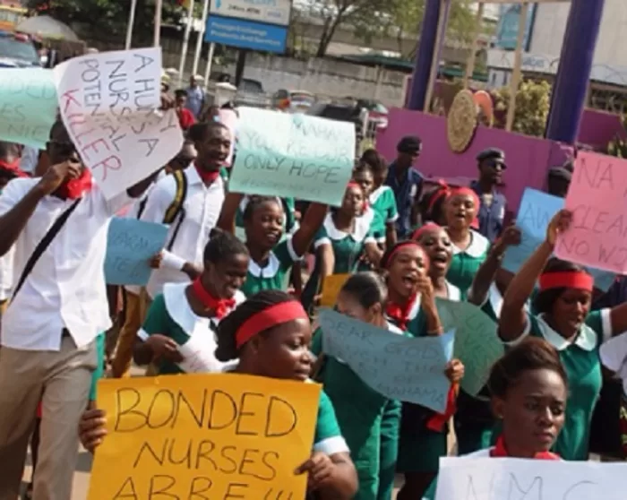 nurses protest in northern region