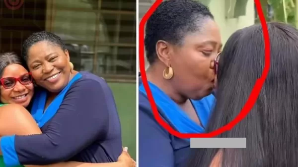 mother in law kisses daughter in law