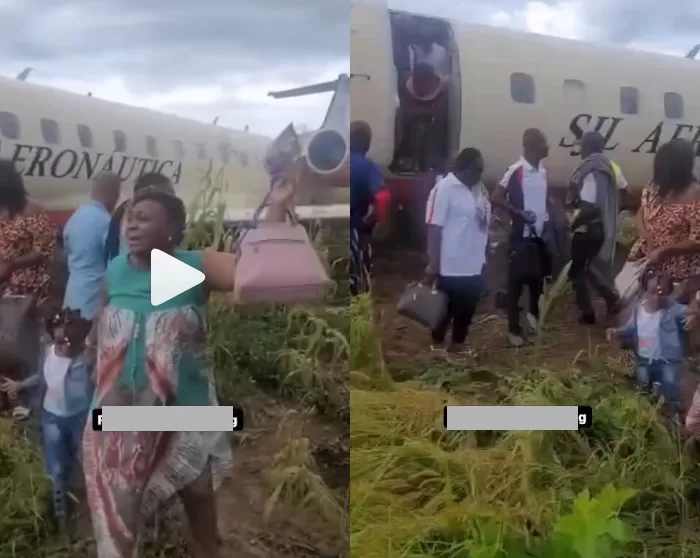 Congo Plane Crash-Lands