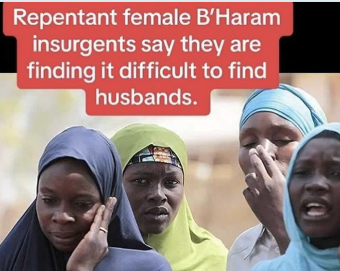 Female Boko Haram insurgents