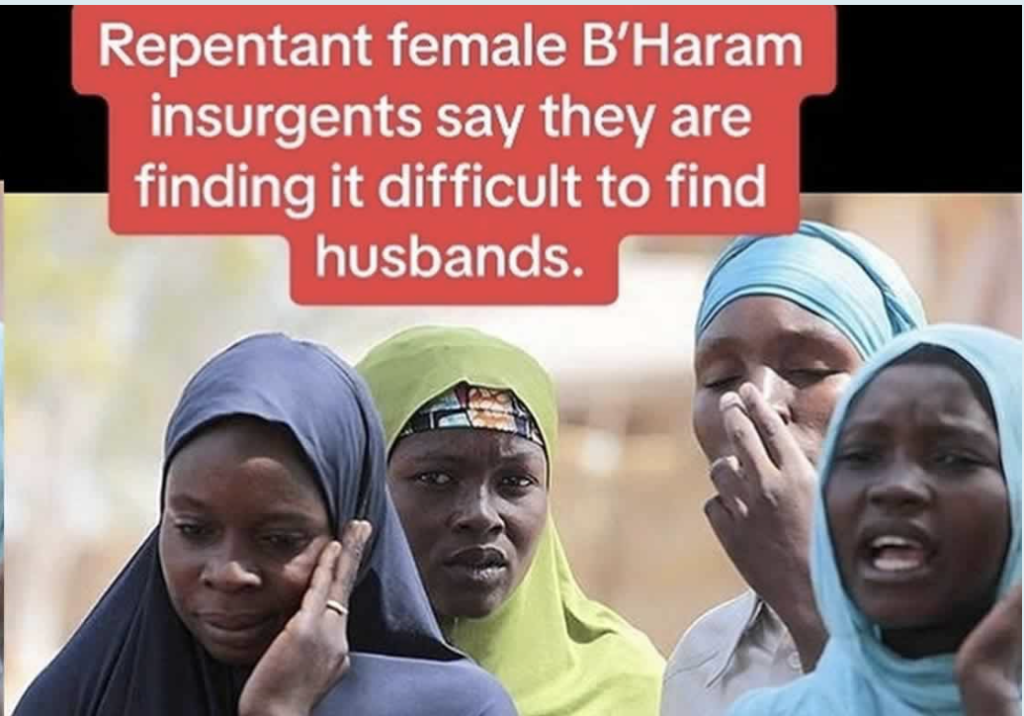 Female Boko Haram insurgents