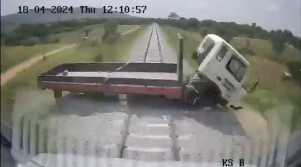 video ghana train accident