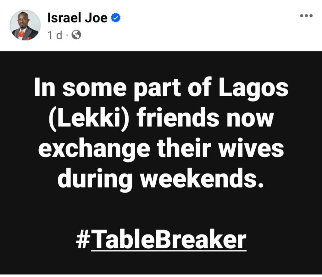 wife-swapping in lagos