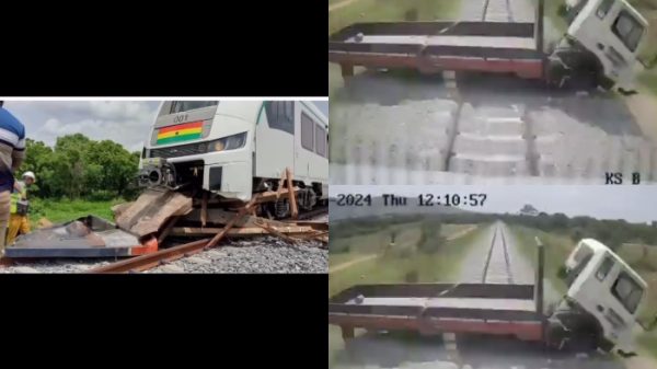 video ghana train accident