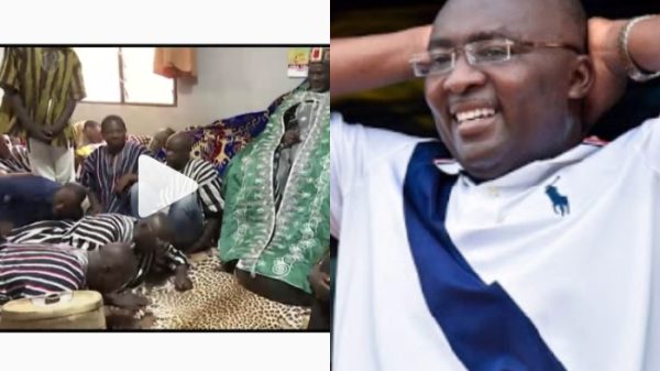 Bawumia Lies Flat Floor