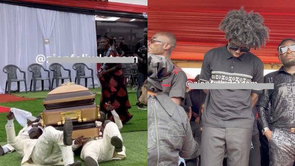 Kuami Eugene Late Father funeral