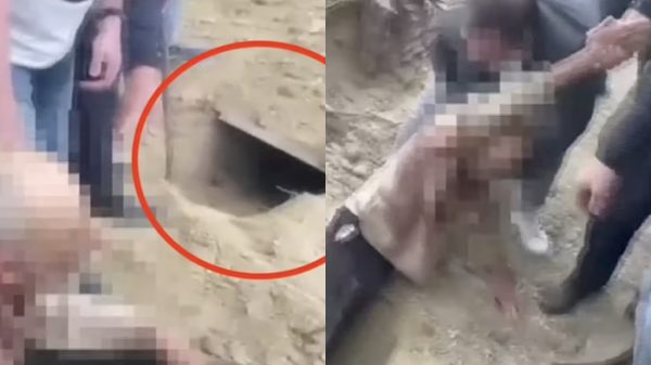 Man Found Buried Alive