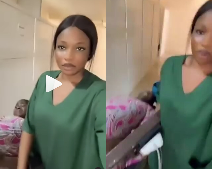 Nurse Ignores Woman Labor TikTok