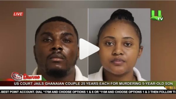 ghanaian couple jailed murdering son
