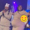 pregnant woman daddy lumba show