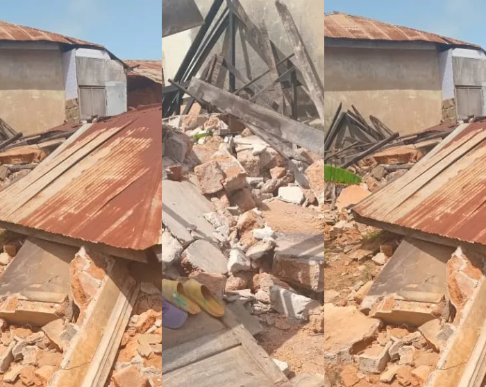 building collapse man bekwai