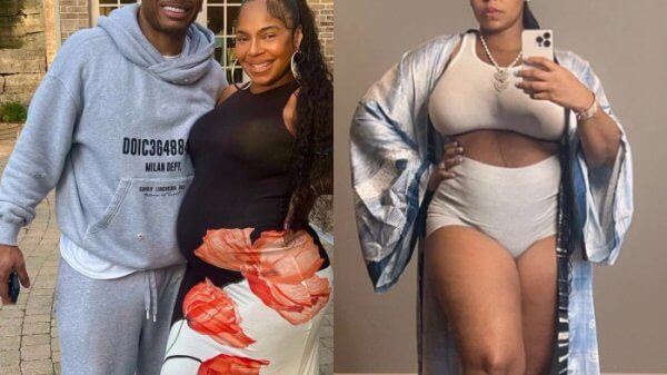 Ashanti and Nelly Welcome child
