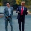 elon musk donald trump dance