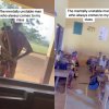 Ghanaian Teacher Stalked mad Man