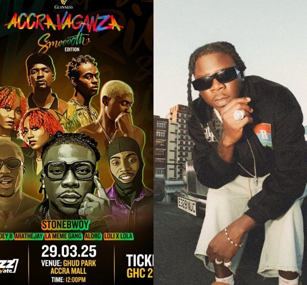 Stonebwoy Headlines Guinness Accravaganza