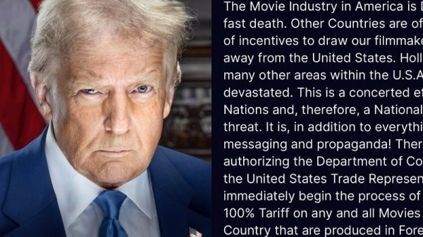 Trump foreign film tariff