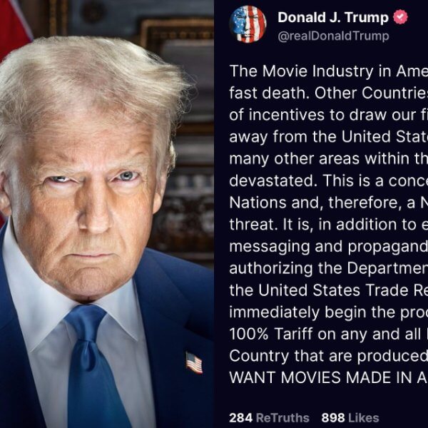 Trump foreign film tariff